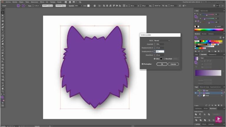 Como Crear Una Sombra En Illustrator