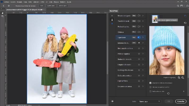 Adobe Photoshop Super Zoom