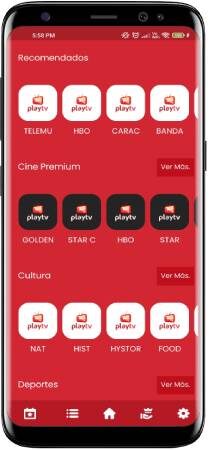 PlayTV apk para teléfonos Android